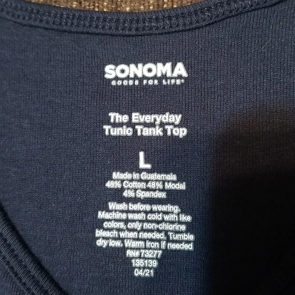 Ladies  Tan Top   Large - Picture 3 of 5